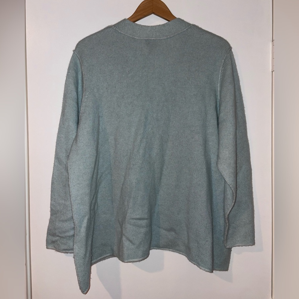 Eileen Fisher Cashmere V-Neck Sweater - Picture 7 of 9